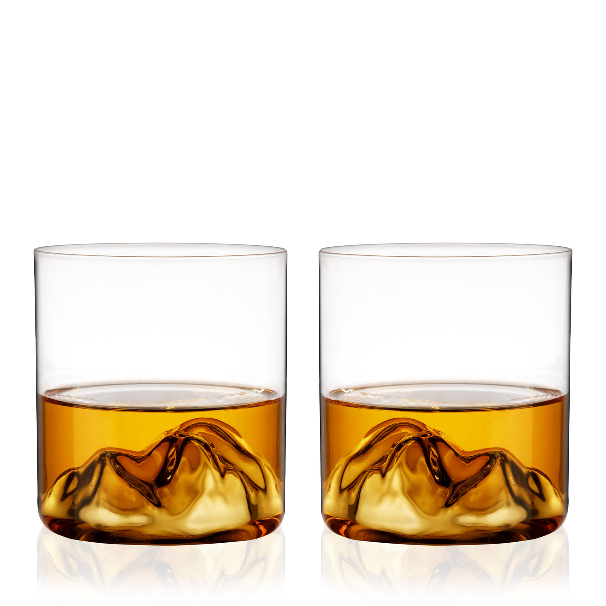 Mountain Crystal Tumblers, Set of 2
