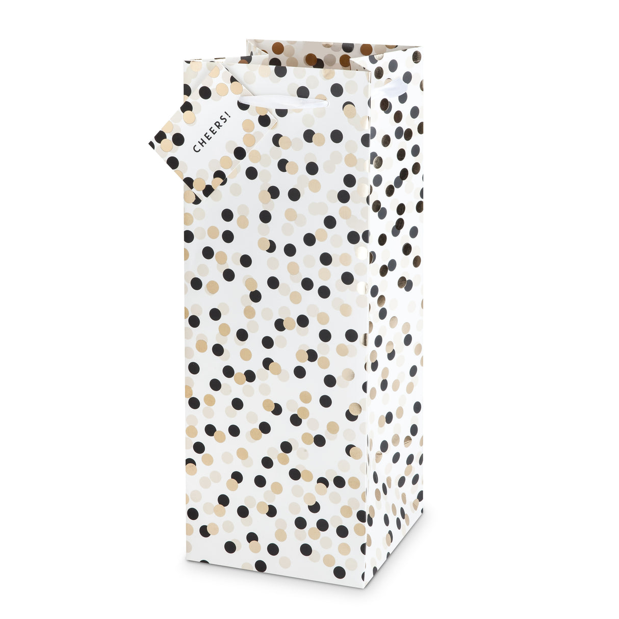 Tuxedo Dot 1.5L Bottle Wine Bag