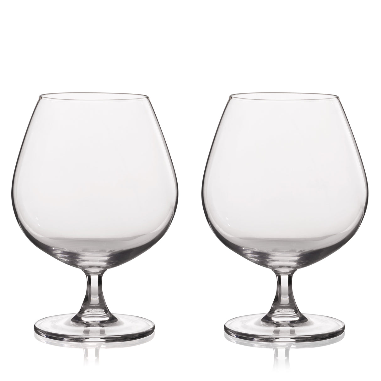 Raye Crystal Wingback Brandy Glasses, Set of 2