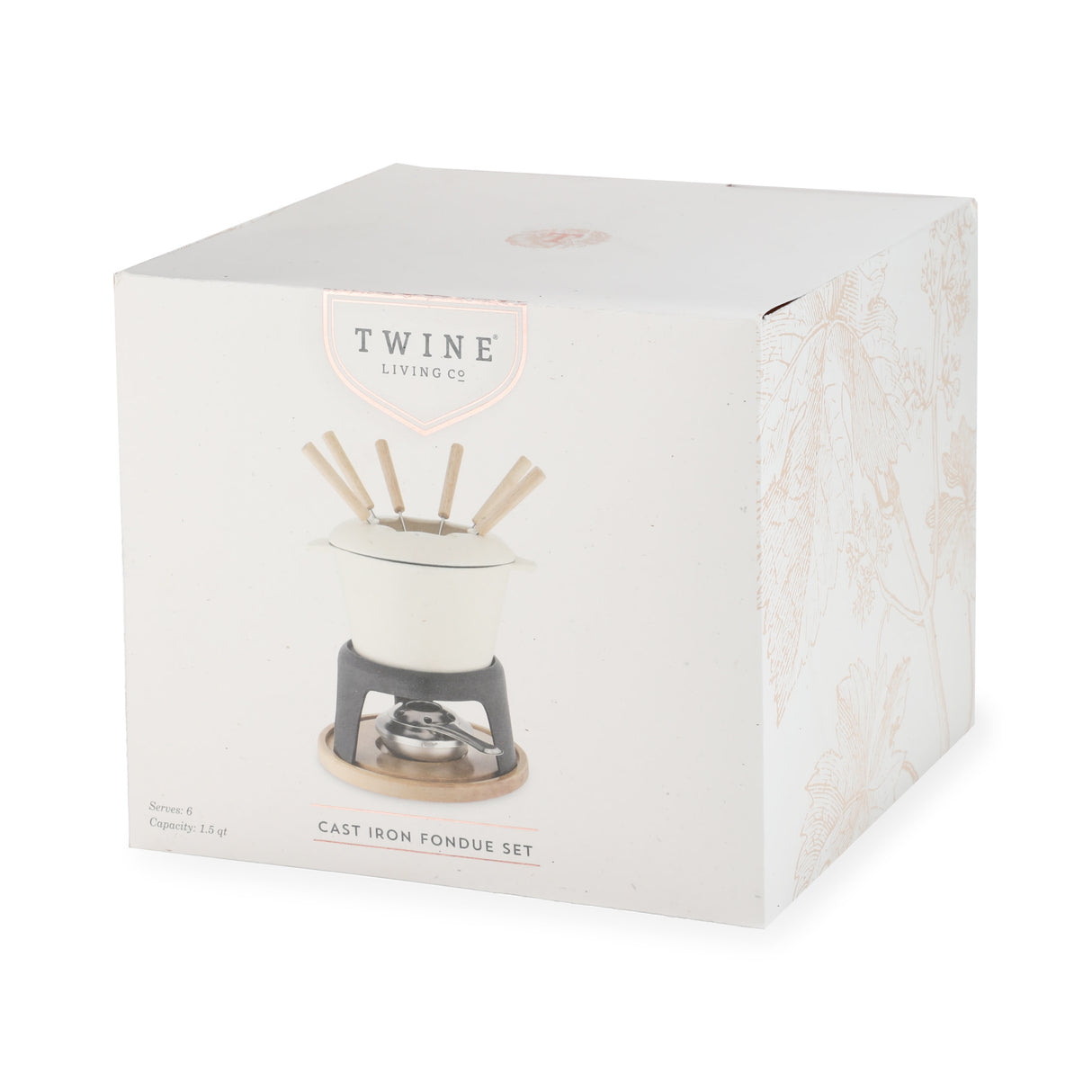 Cast Iron Fondue Set