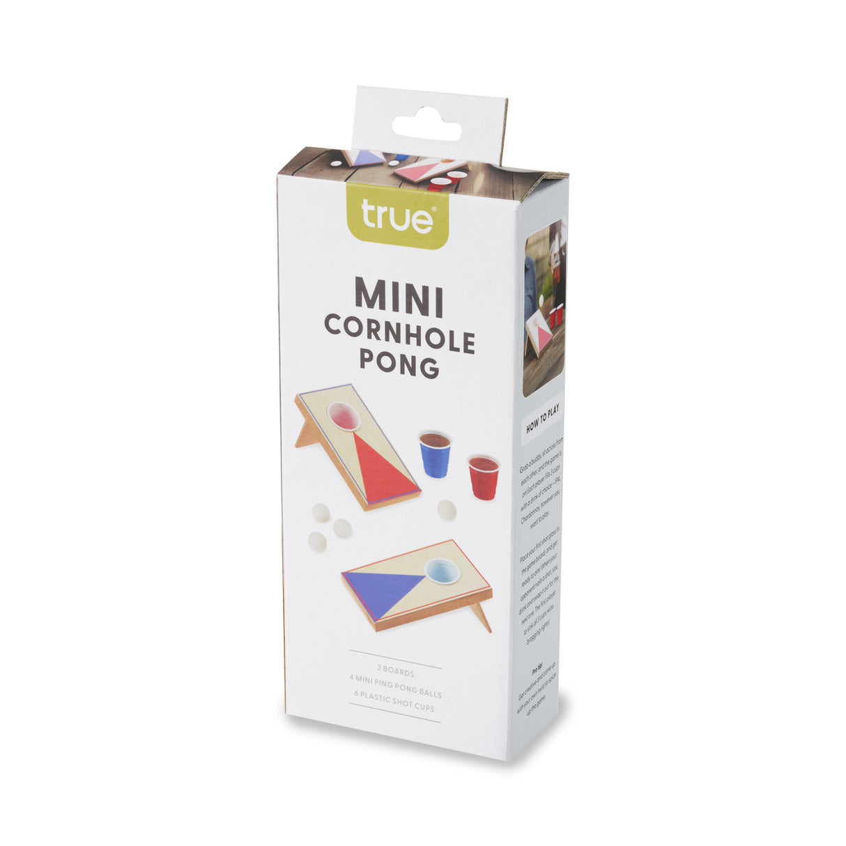 Mini Cornhole Pong Set