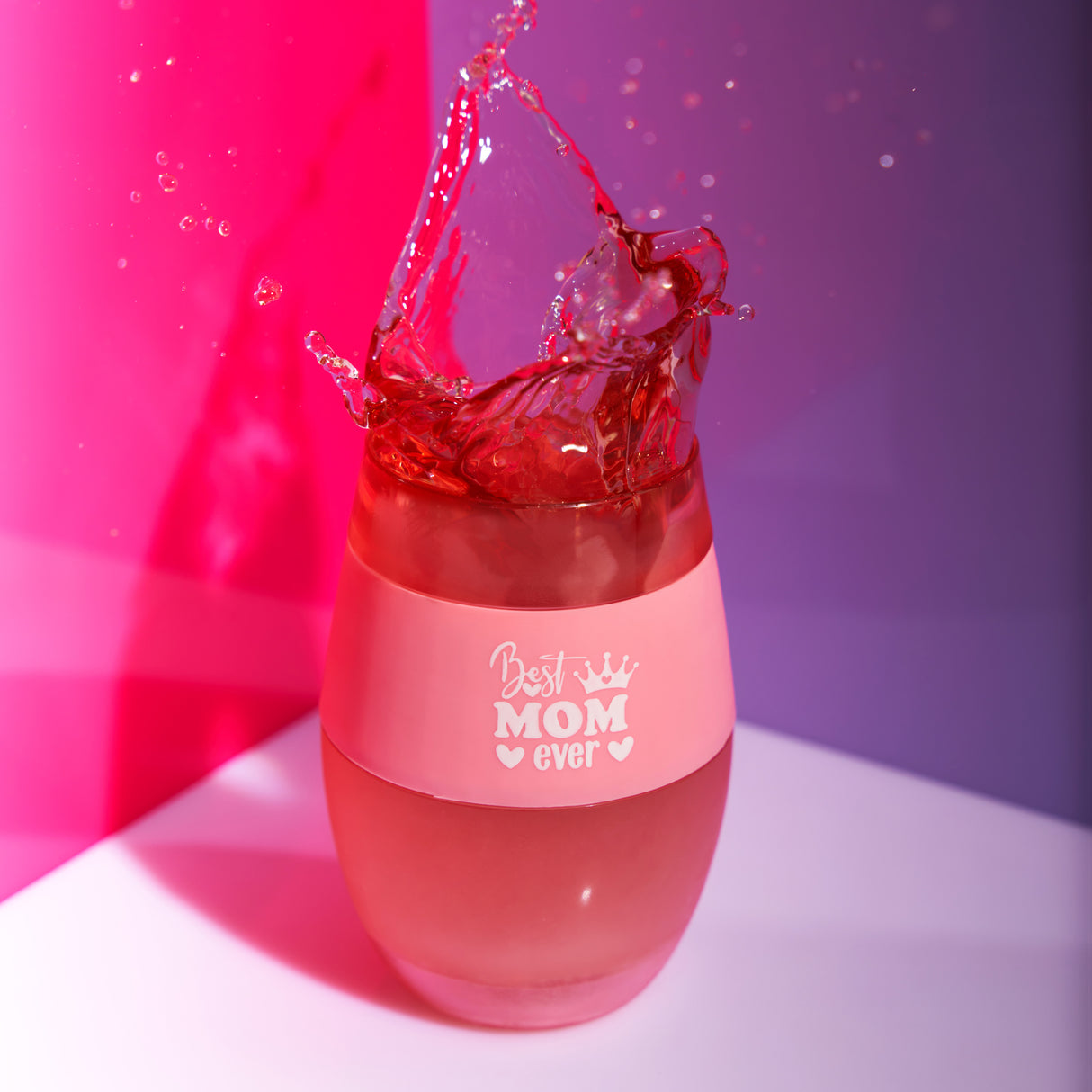 "Best Mom Ever" Wine FREEZE Cooling Cup
