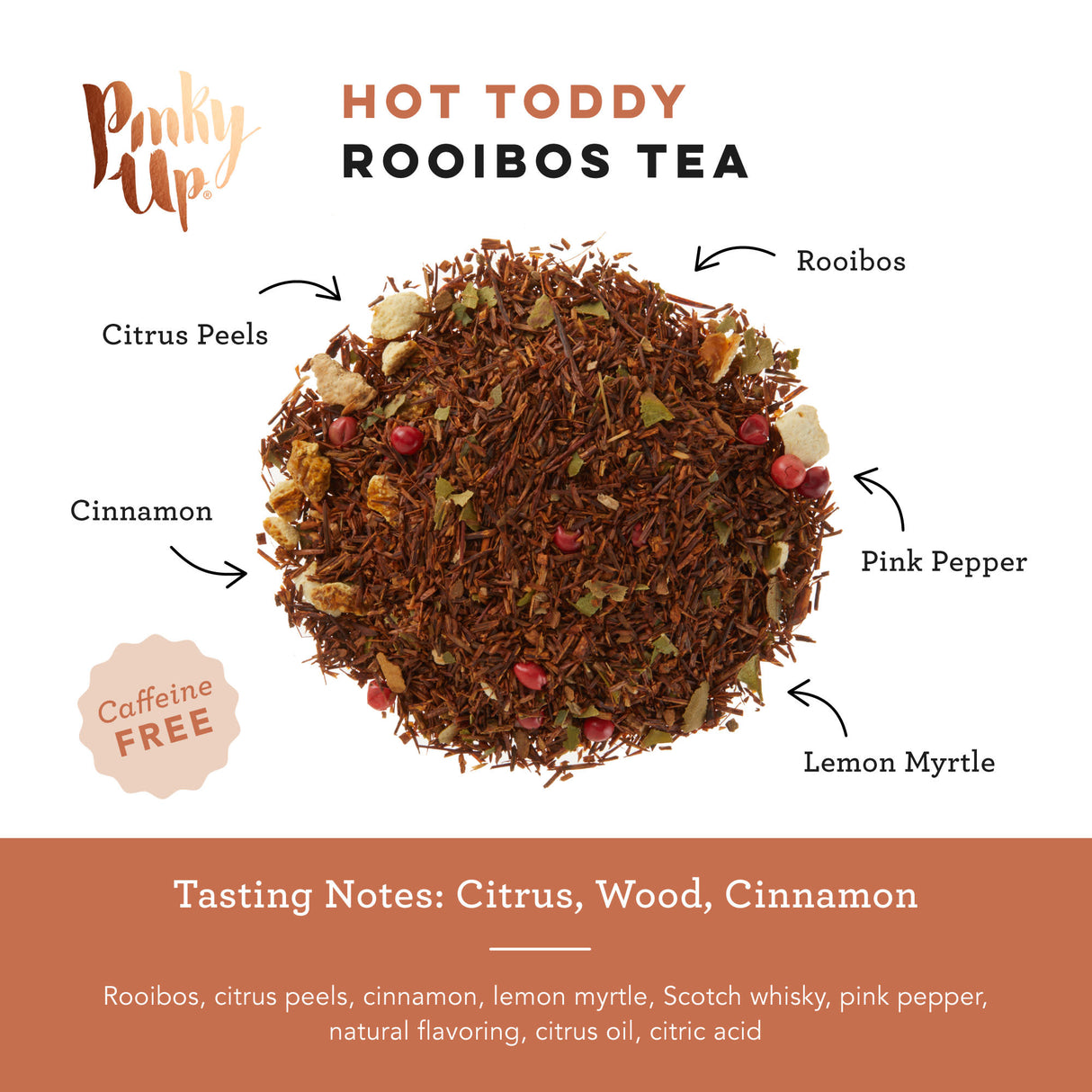 Hot Toddy Rooibos Tea, 15 Sachets
