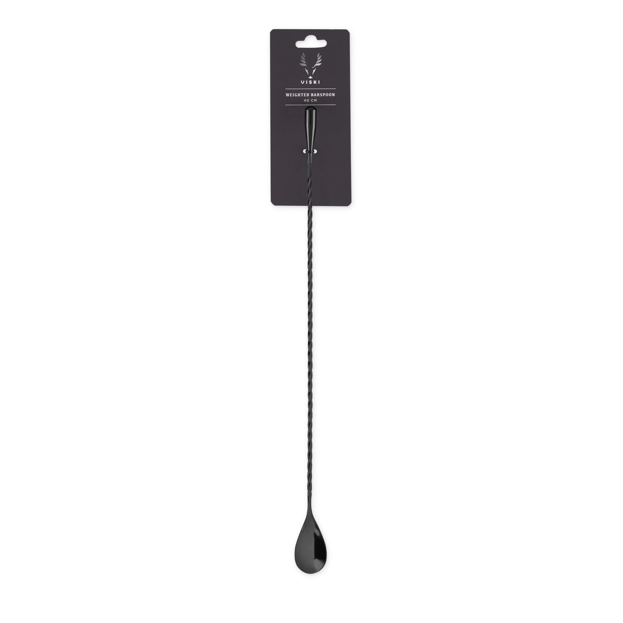 Warren Weighted Bar Spoon in Gunmetal