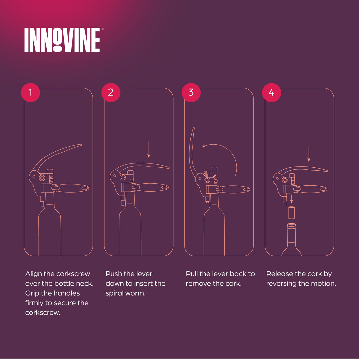 Horizontal Lever Corkscrew