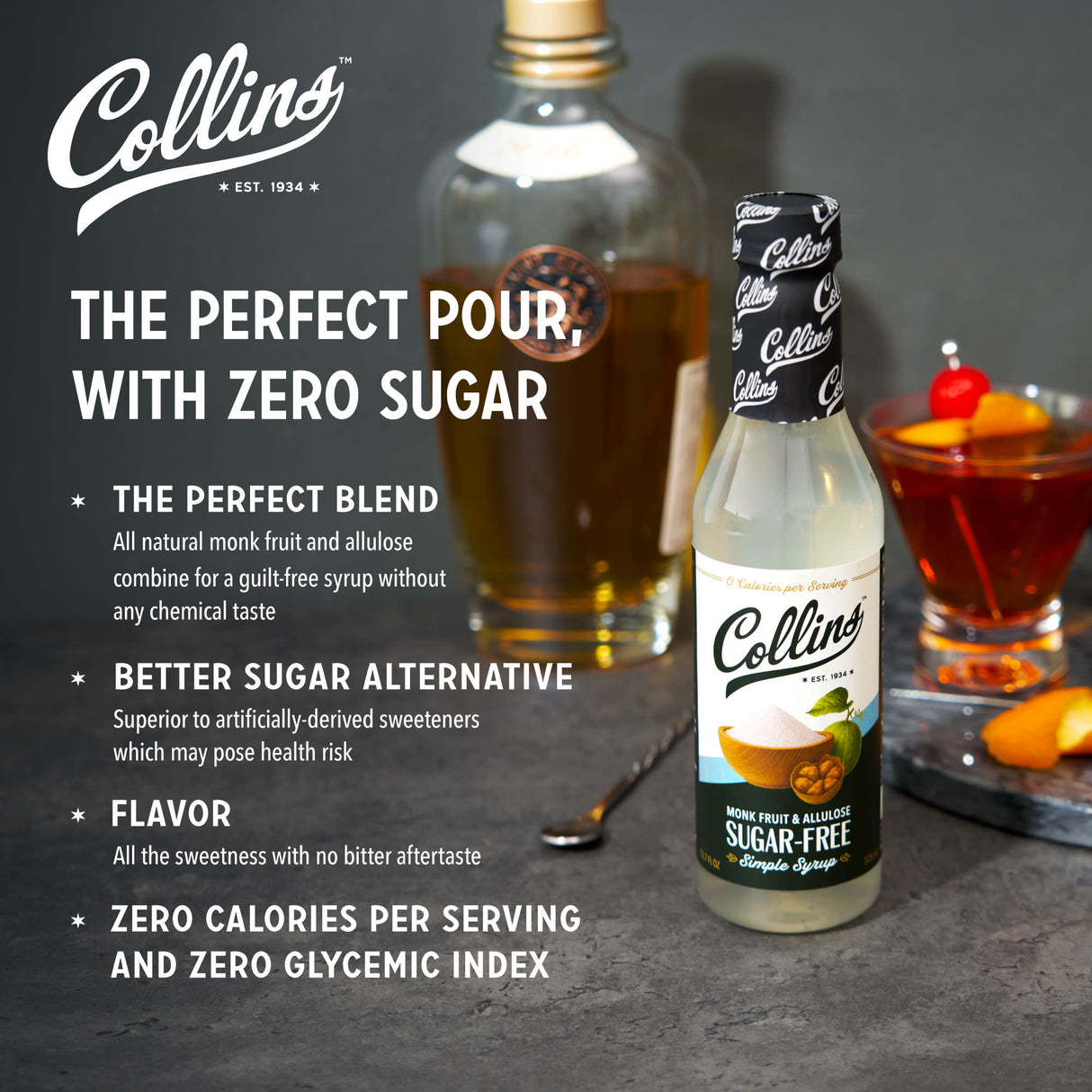 Sugar-Free Simple Syrup, 12.7 oz