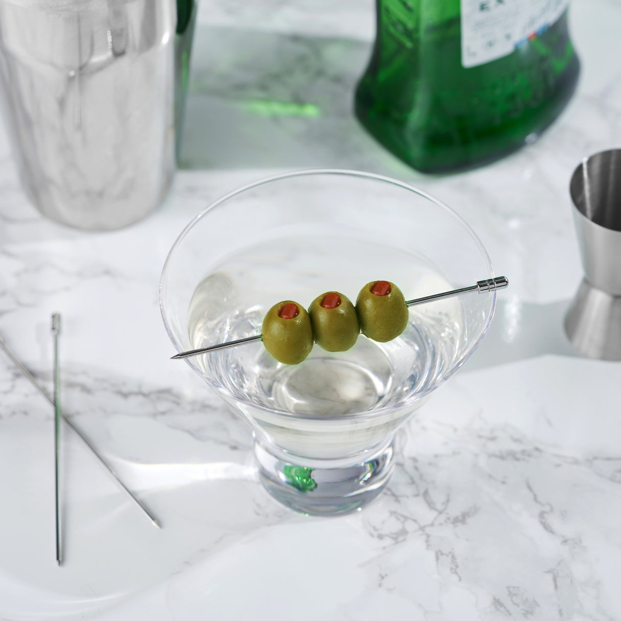 Stainless Steel Cocktail Picks, Set of 10