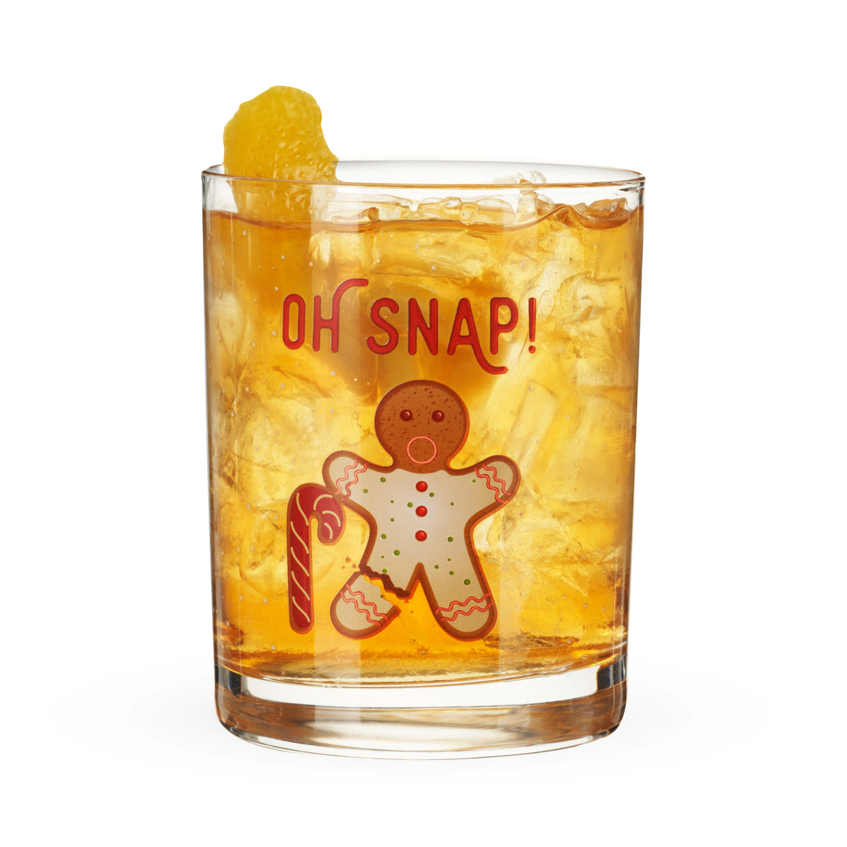 Oh Snap Rocks Glass