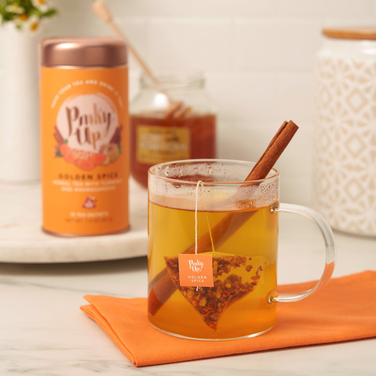 Golden Spice Herbal Tea, 15 Sachets