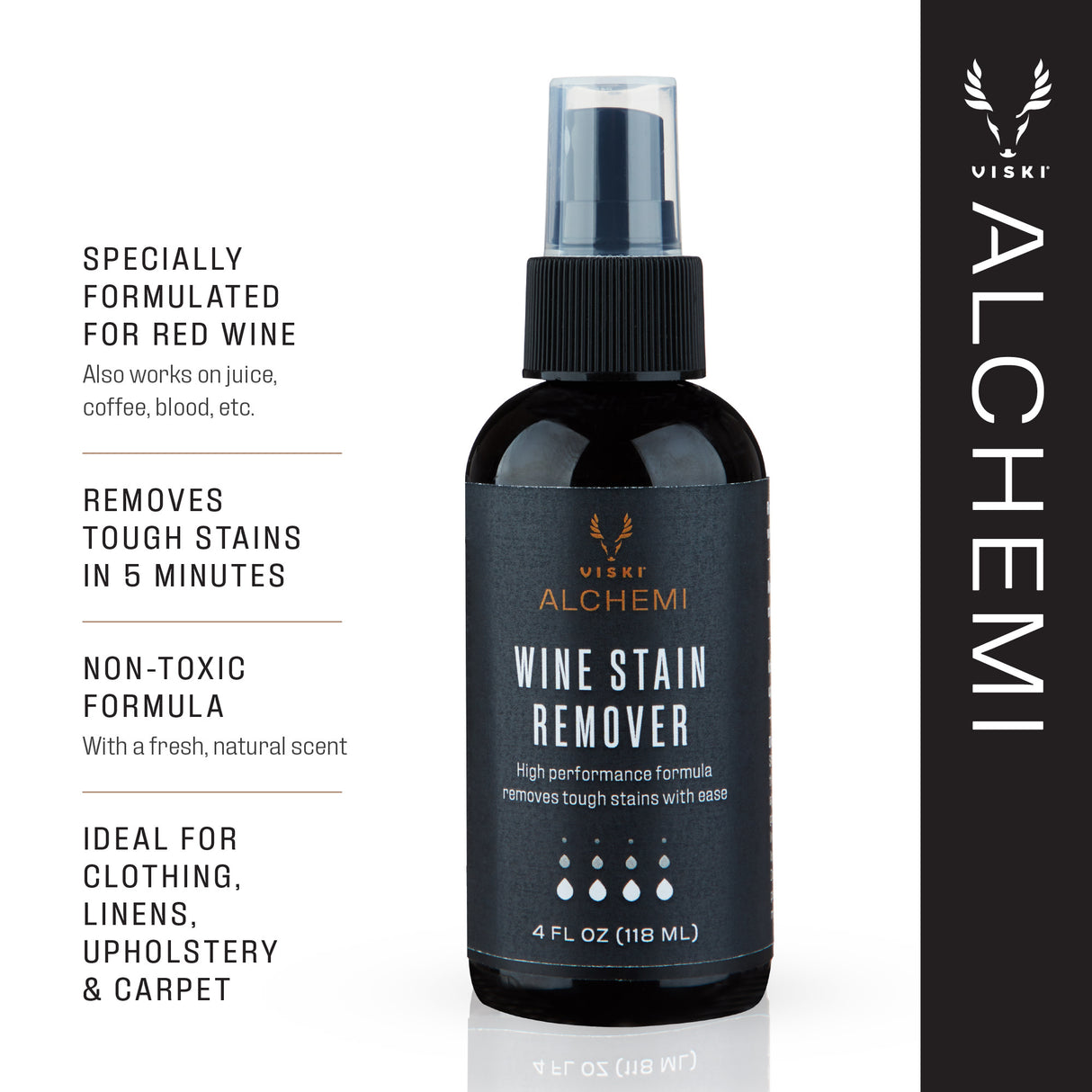 Alchemi Wine Stain Remover, 4 oz