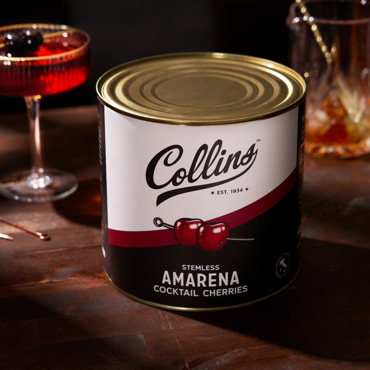 Stemless Amarena Cherries, 7 lbs