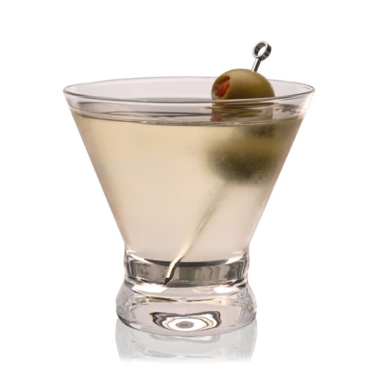 Stemless Martini Glasses, Set of 4