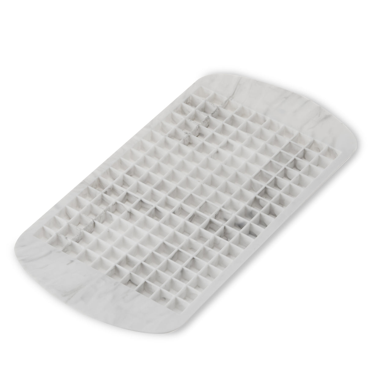 Mini Ice Cube Tray in Gray Marble