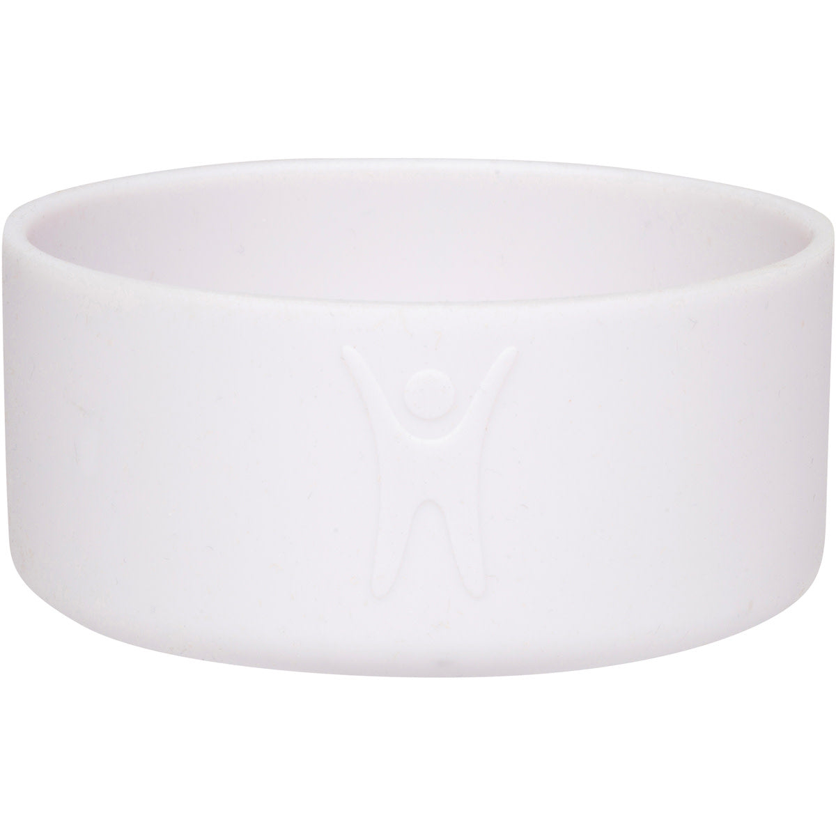 Large Silicone Bottle Boot in White