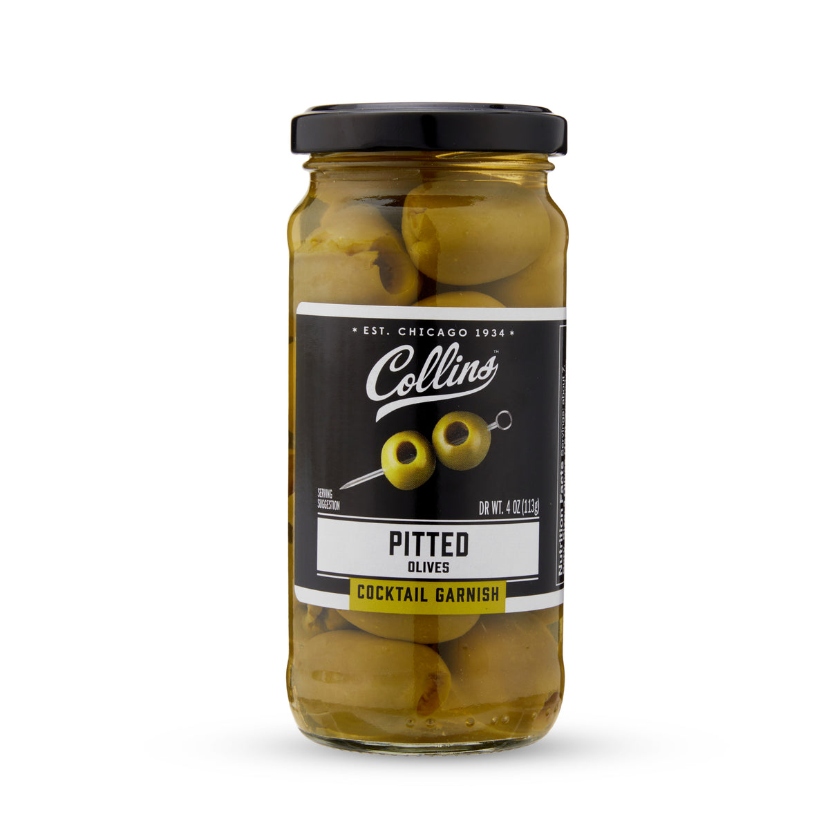 Pitted Olives, 4.25 oz