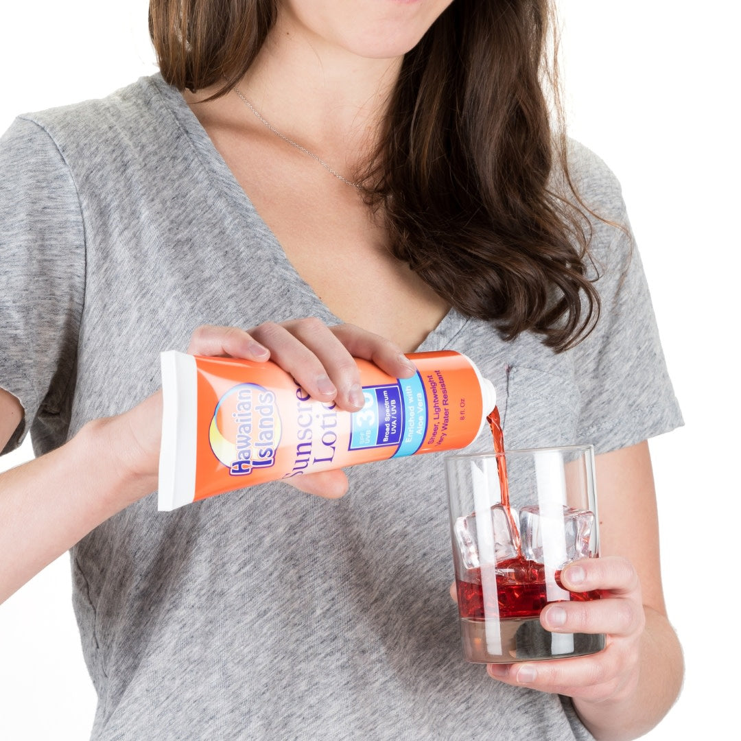 Sunscreen Lotion Flask