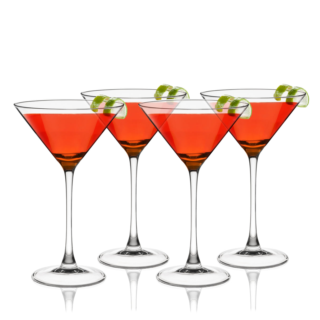 Manhattan Martini Glasses, Set of 4
