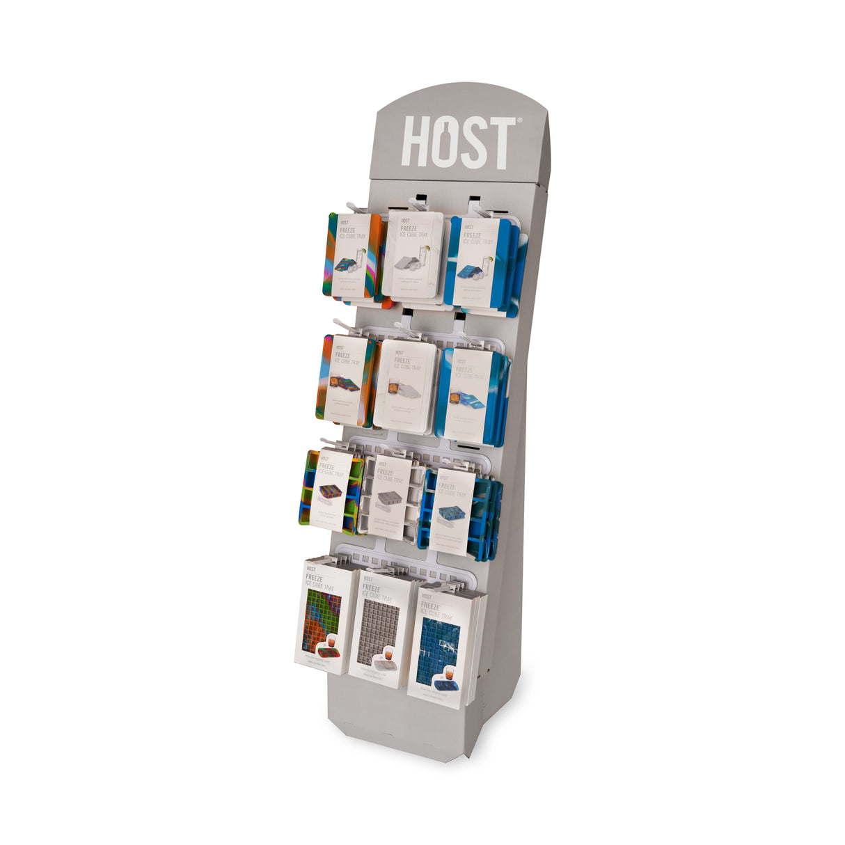 HOST® Ice Cube Tray Shipper, Floor Display