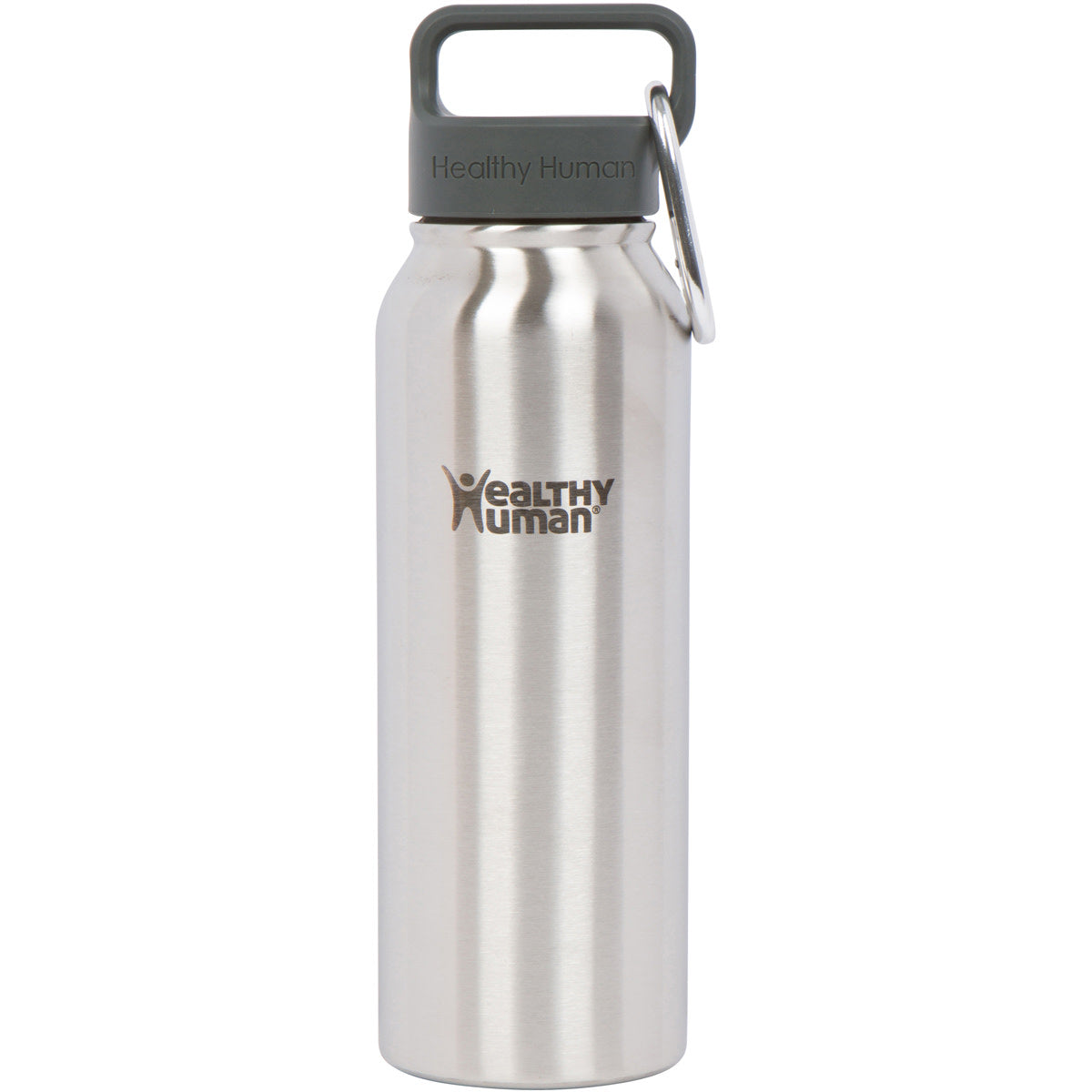The Stein Water Bottle in Silver, 21 oz