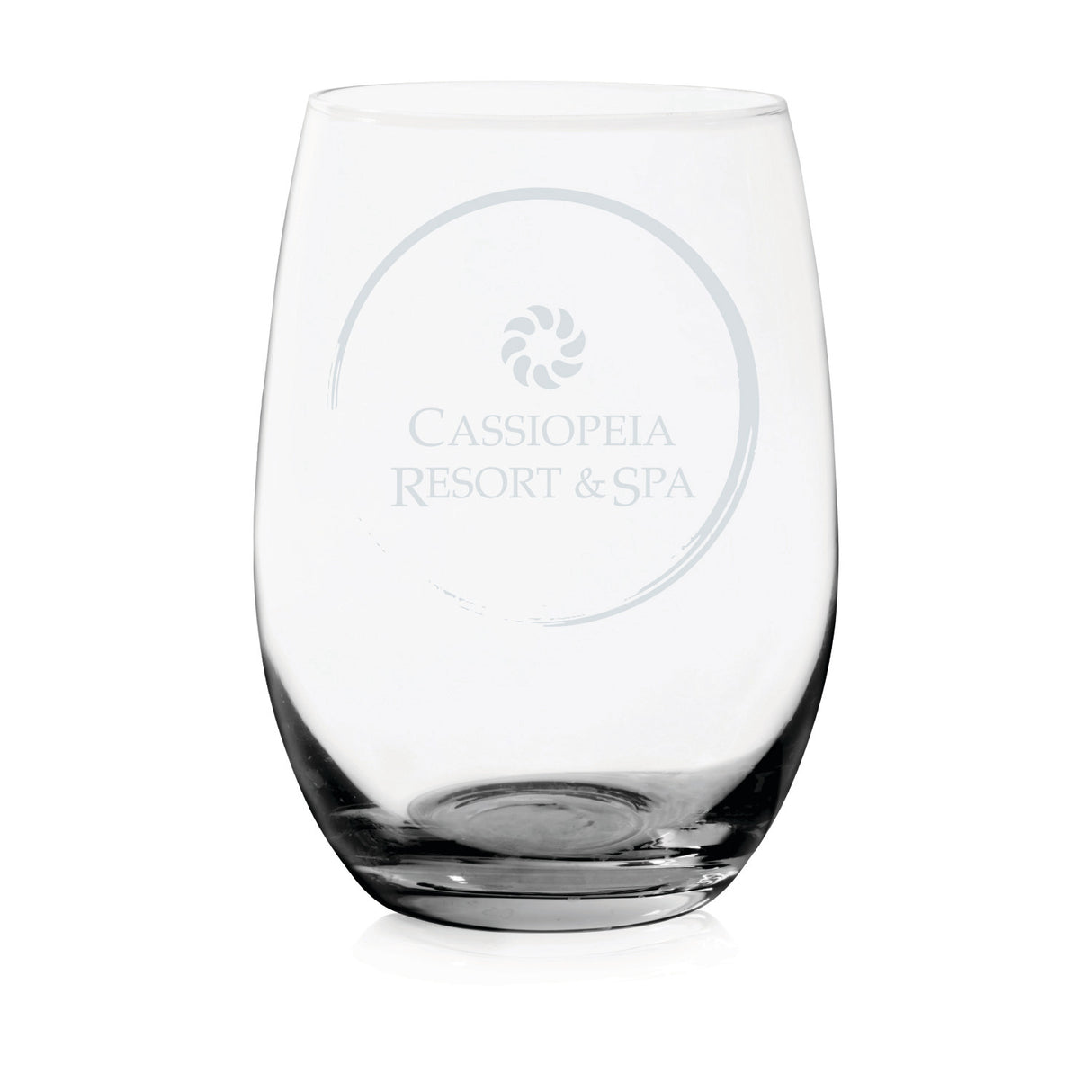 Chateau Stemless White Wine Glasses, Set of 4