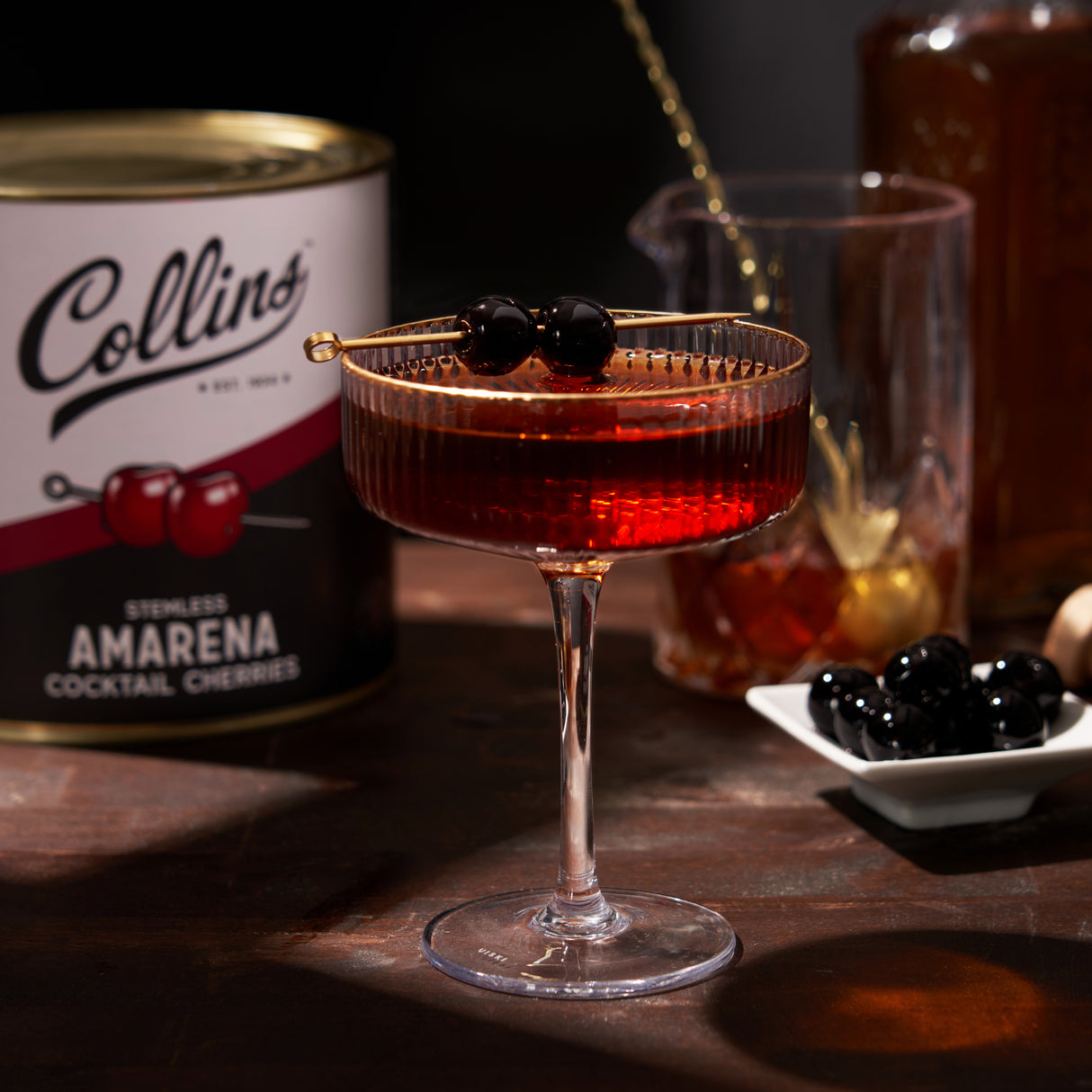 Stemless Amarena Cherries, 7 lbs