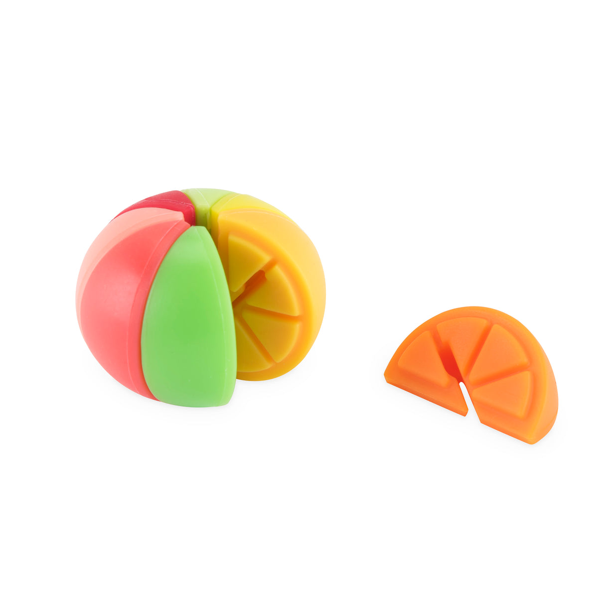TrueZoo Citrus Charms Silicone Drink Marker, Set of 8