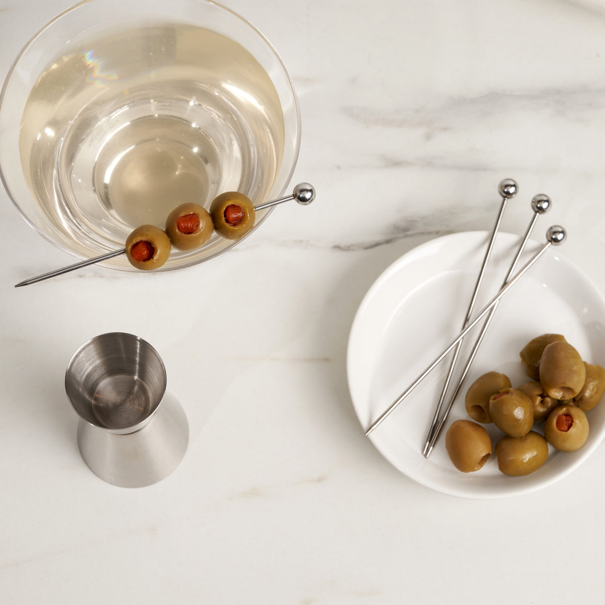 Rockwood Stainless Steel Cocktail Picks, Set of 6