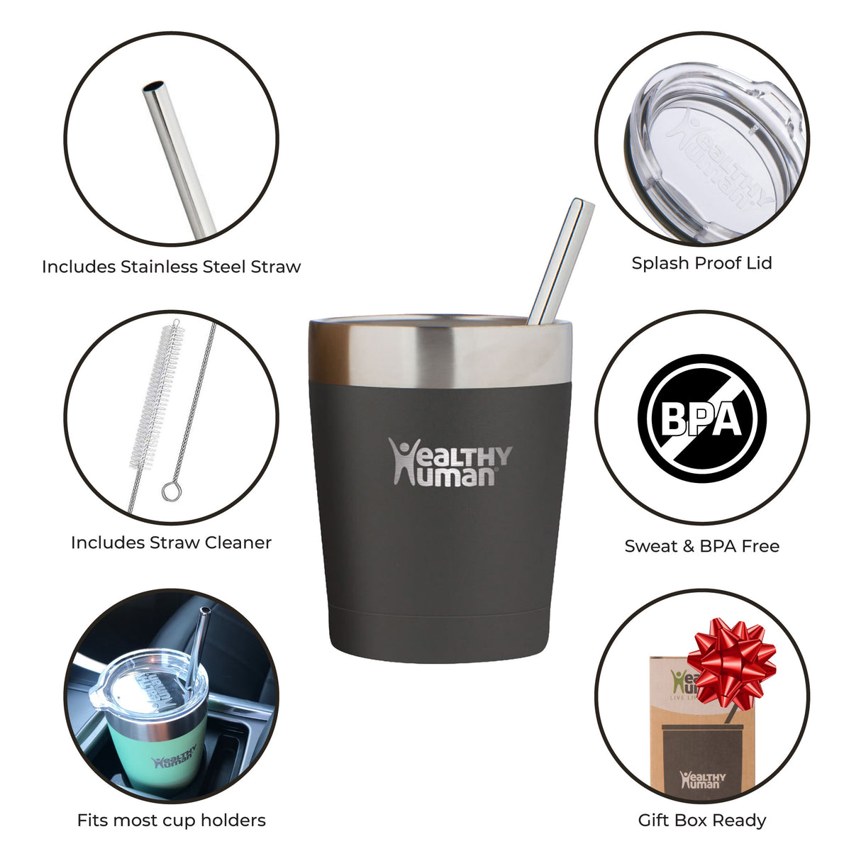 The Cruiser Tumbler in Glacier, 12 oz
