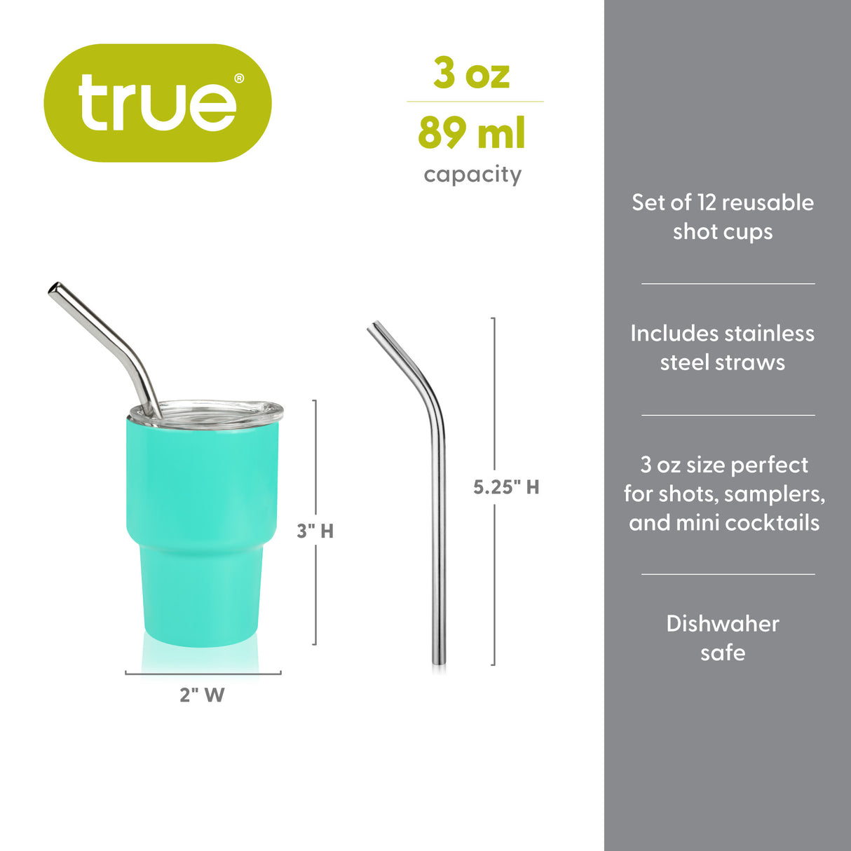 Lil Sippers Shot Cups, CDU 12ct