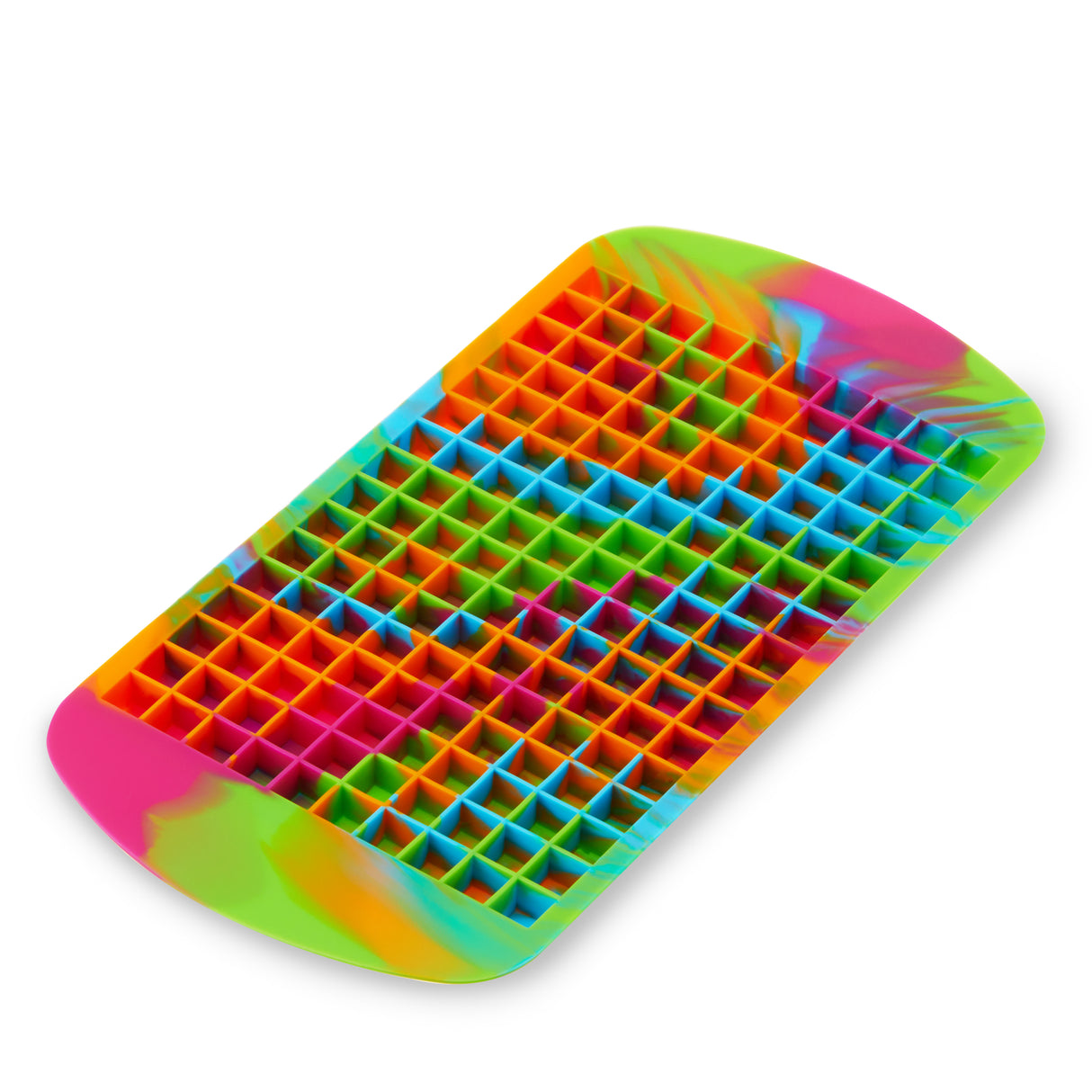 Mini Ice Cube Tray in Colored Marble