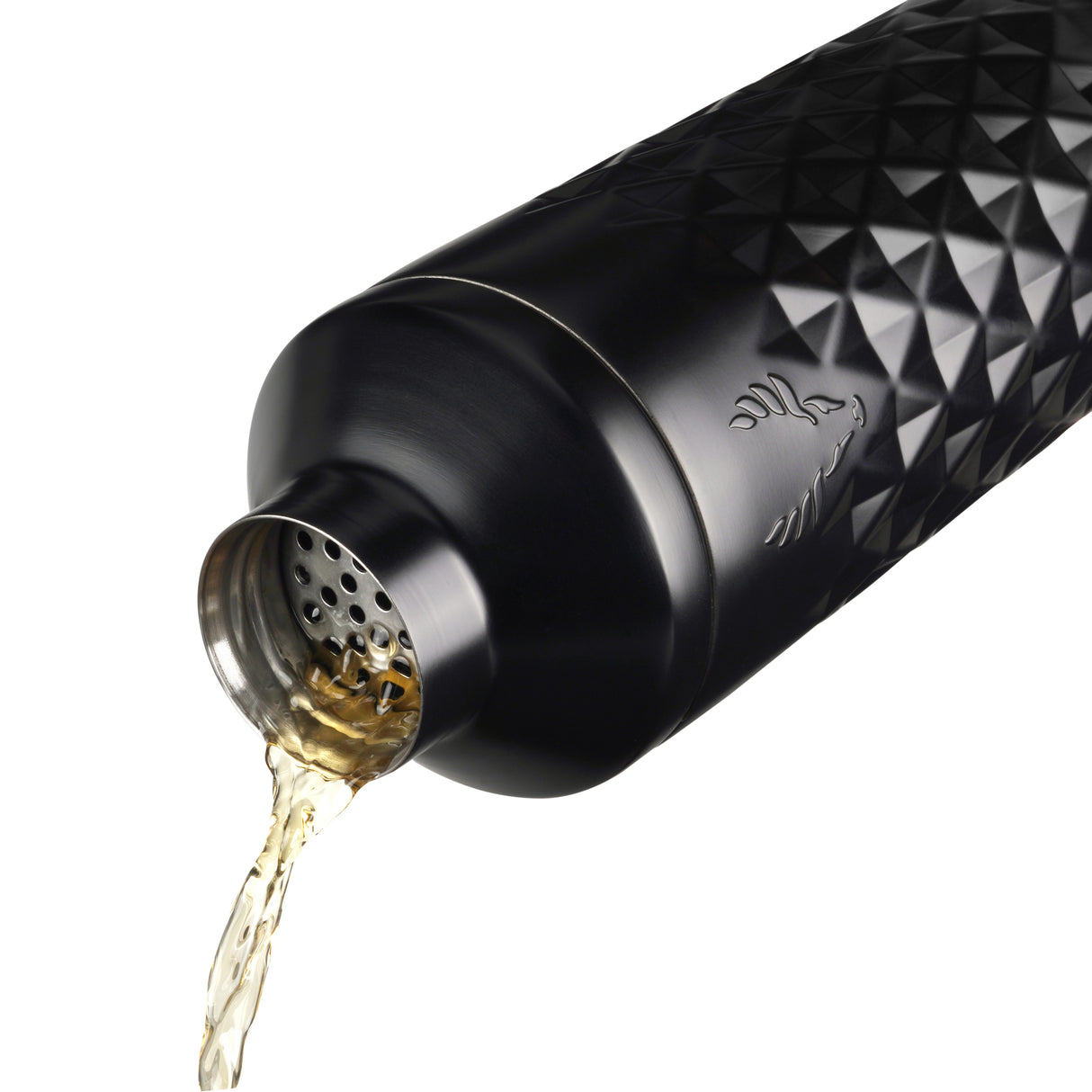 Paragon Stainless Steel Cocktail Shaker in Obsidian