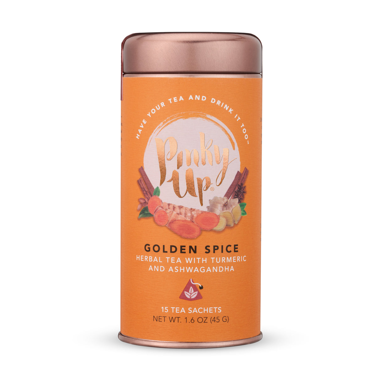 Golden Spice Herbal Tea, 15 Sachets