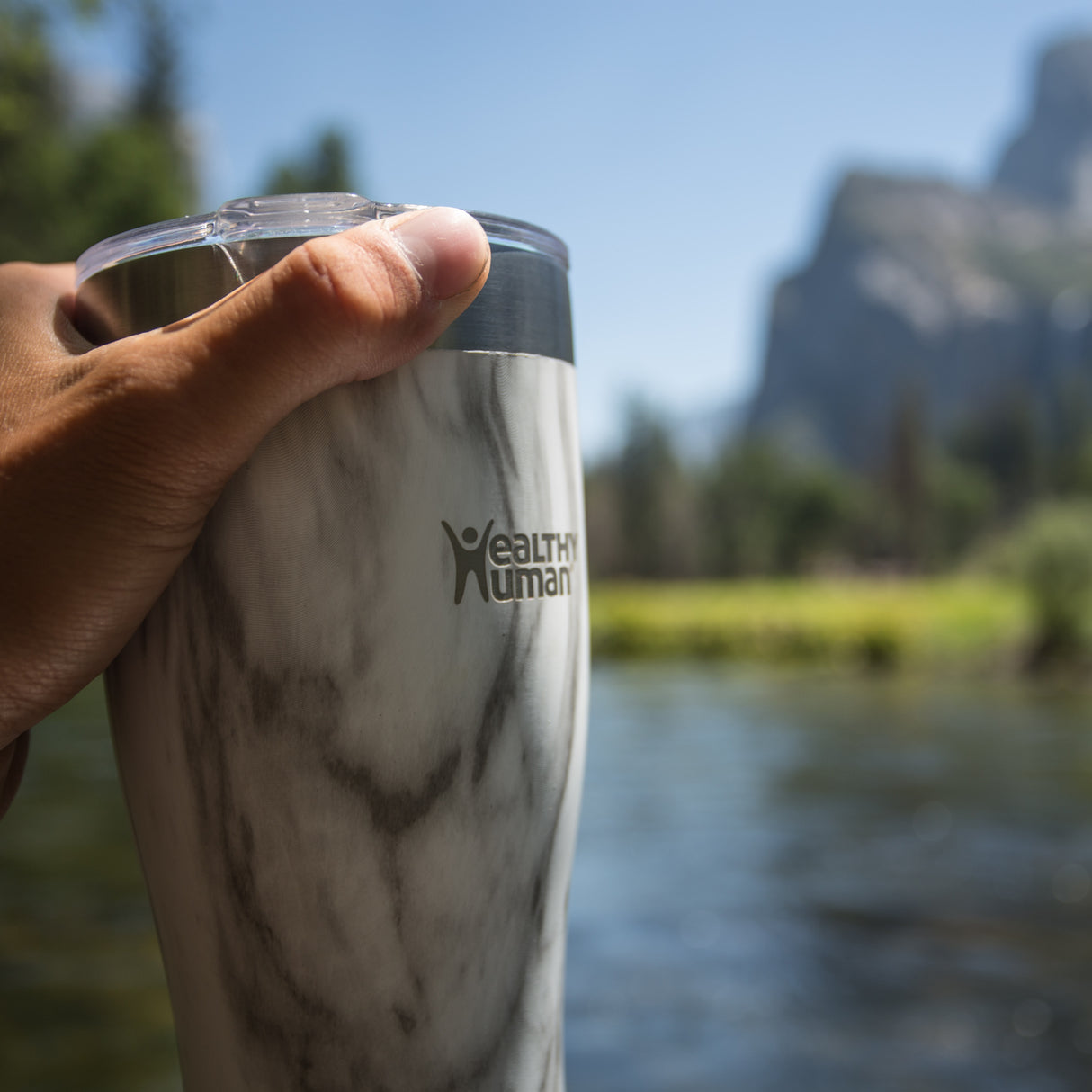 The Cruiser Tumbler in Stone White, 20 oz