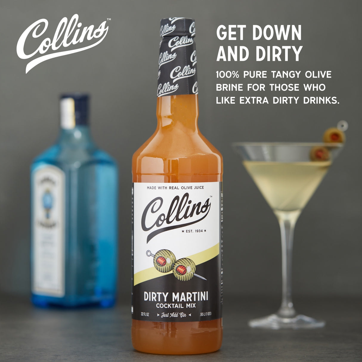 Dirty Martini Mix, 32 oz