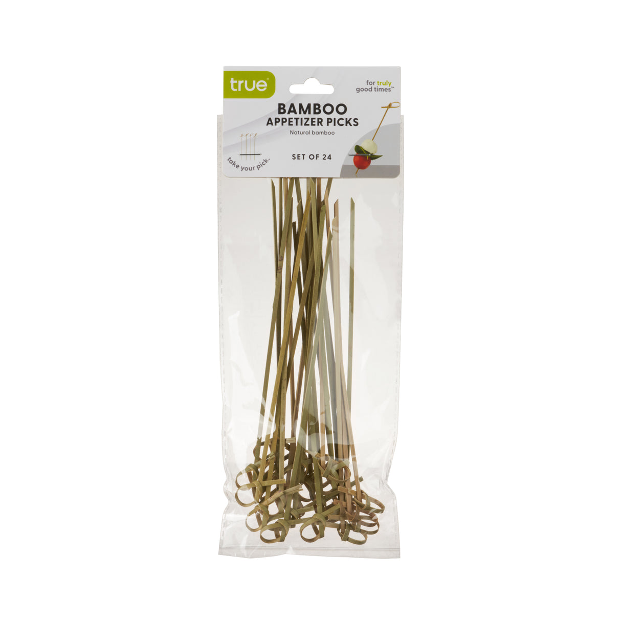 Party Bamboo Long Appetizer Picks, 24ct