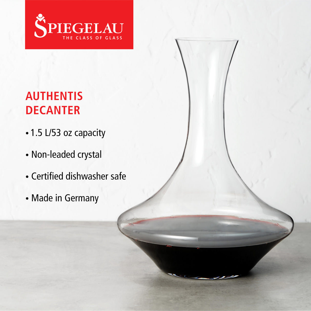 Authentis 1.5L Wine Decanter