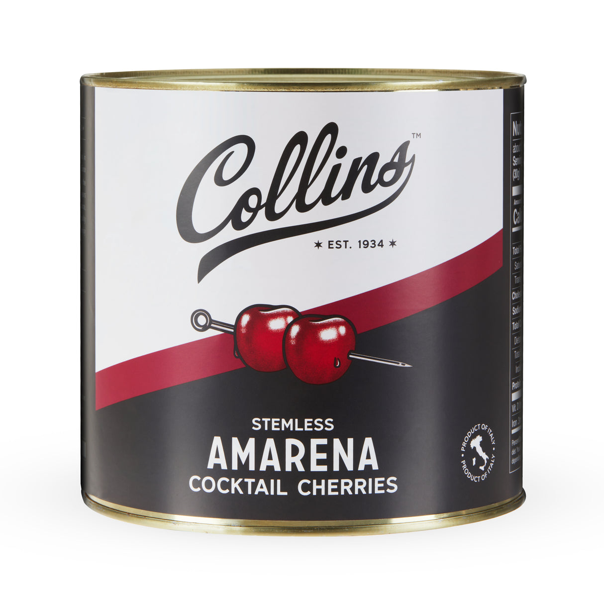 Stemless Amarena Cherries, 7 lbs