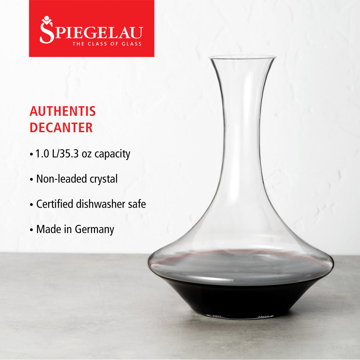 Authentis 1L Wine Decanter