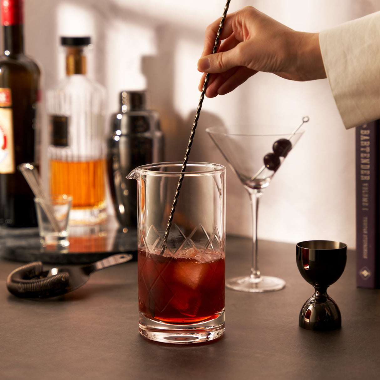 Viski Professional Crystal Extra Large Mixing Glass