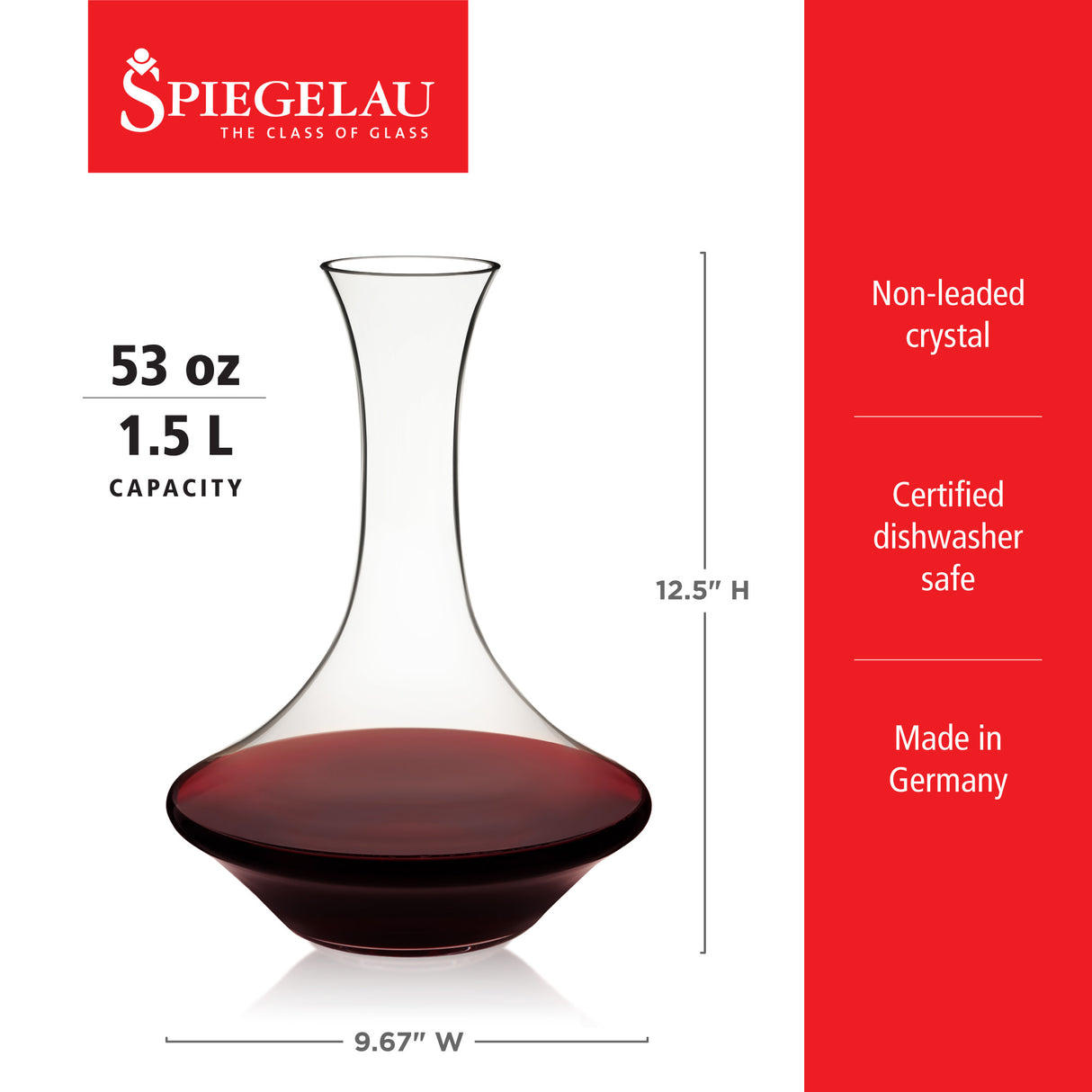 Authentis 1.5L Wine Decanter