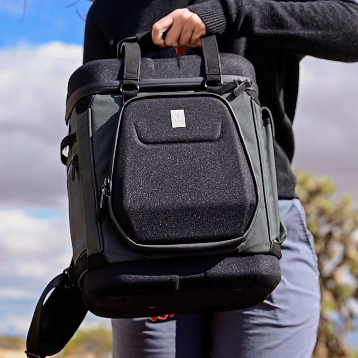 Roanoke Insulating Backpack in Black