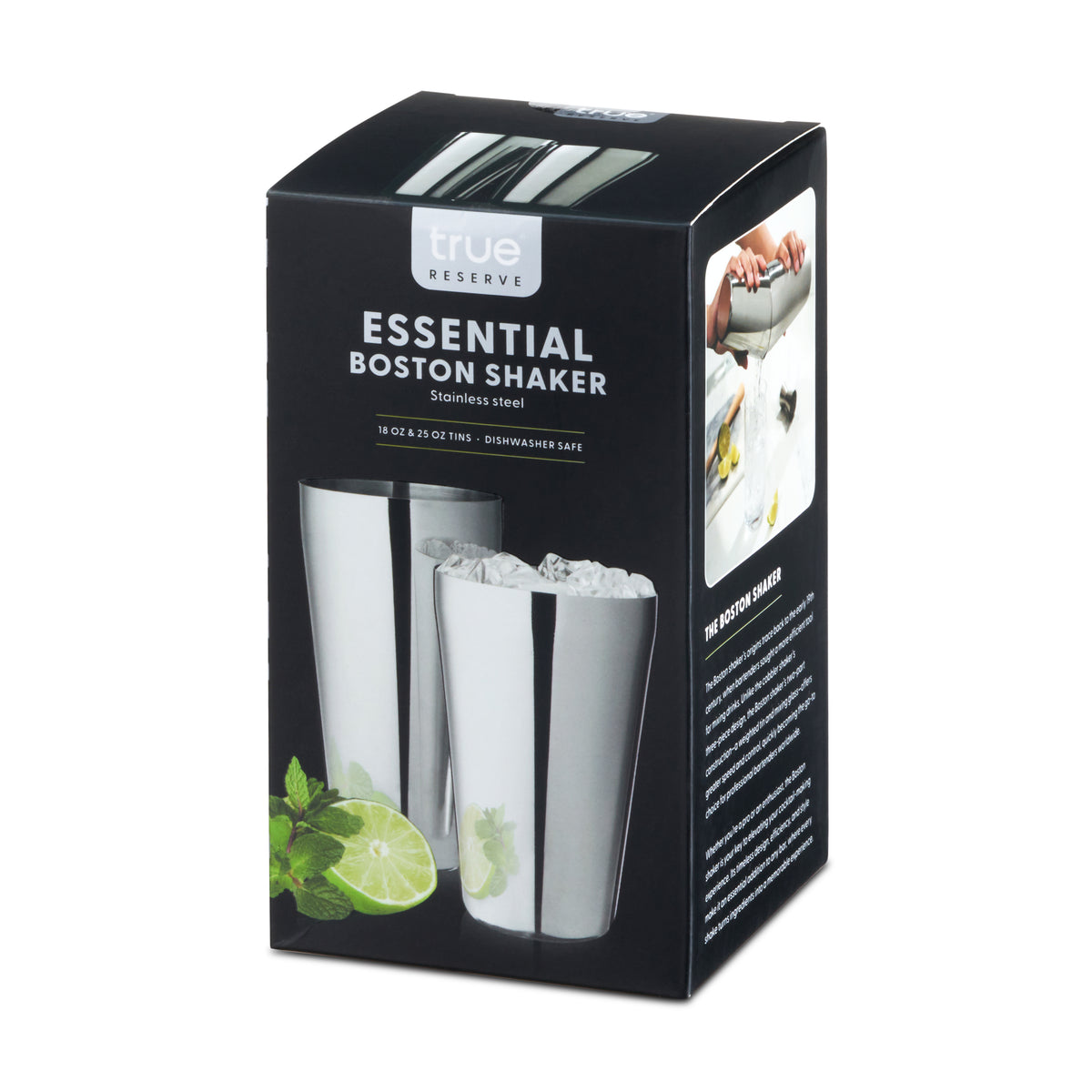 Essential Boston Shaker Tin Set in Stainless Steel