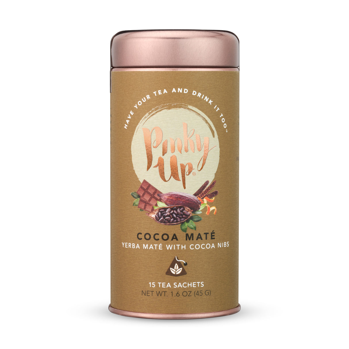 Cocoa Mate Yerba Maté, 15 Sachets