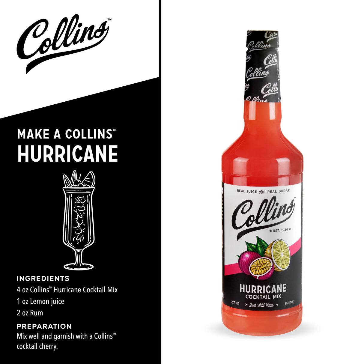 Hurricane Mix, 32 oz