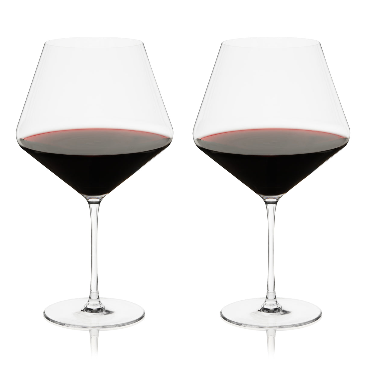 Reserve Liminal Burgundy Wine Glasses, Set of 2