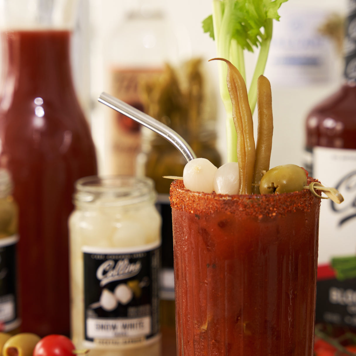 Snow White Cocktail Onions, 8 oz