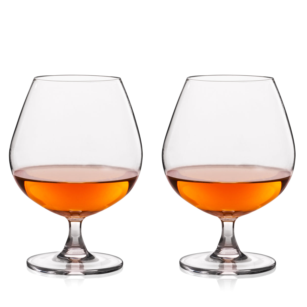 Raye Crystal Wingback Brandy Glasses, Set of 2