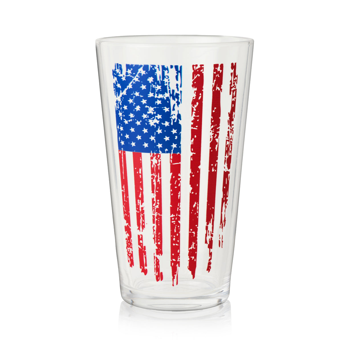 Vertical Flag Pint Glass
