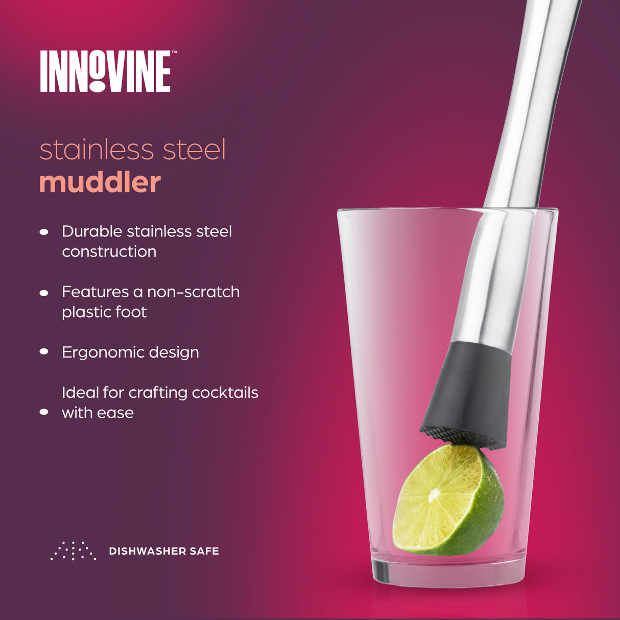 Stainless Steel Muddler