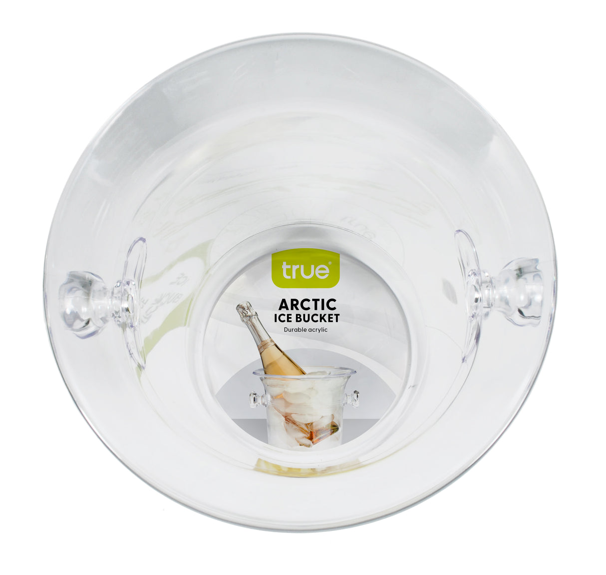 Arctic Acrylic Wine Bottle Ice Bucket in Clear